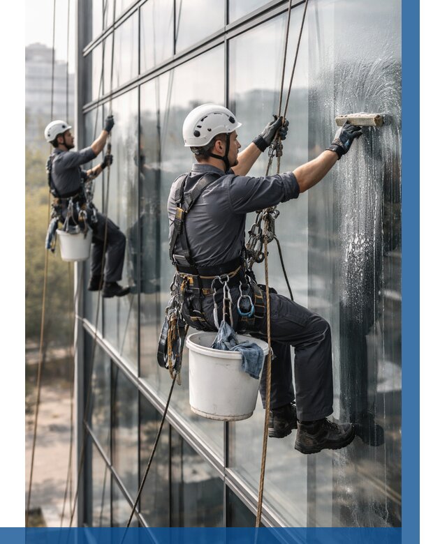 Мойка сплошного остекления в Гагарине, заказать от 312 р.| ВЫСОТНИК-Ггр