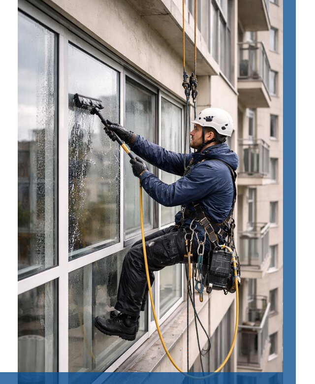 Мойка балконного остекления в Гагарине от 3641 р. | ВЫСОТНИК-Ггр