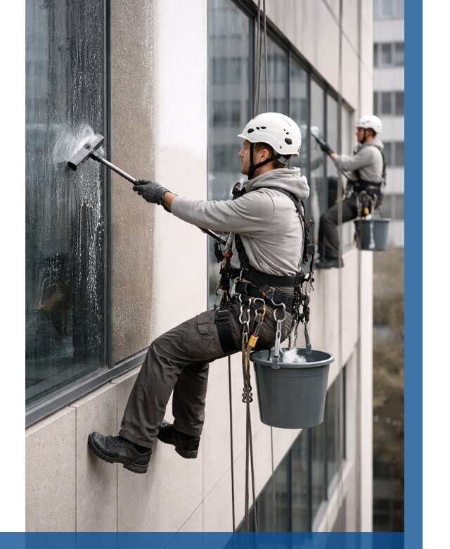 Мойка фасадов зданий в Гагарине под ключ от 364 р. | ВЫСОТНИК-Ггр