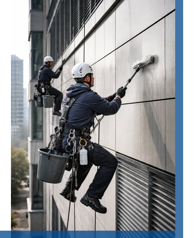 Мойка вентилируемого фасада в Гагарине от 260 р. | ВЫСОТНИК-Ггр