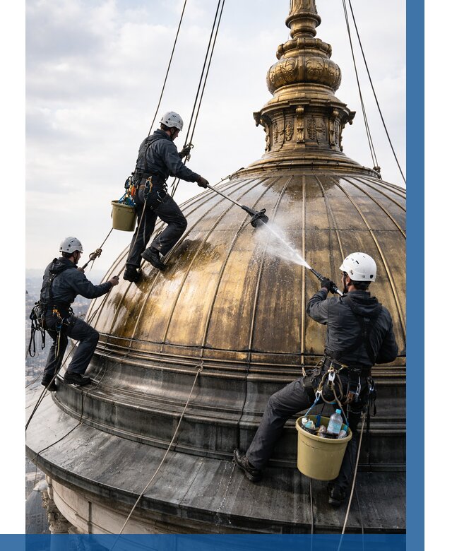 Мойка куполов и шпилей в Гагарине от 8323 р. - заказать | ВЫСОТНИК-Ггр