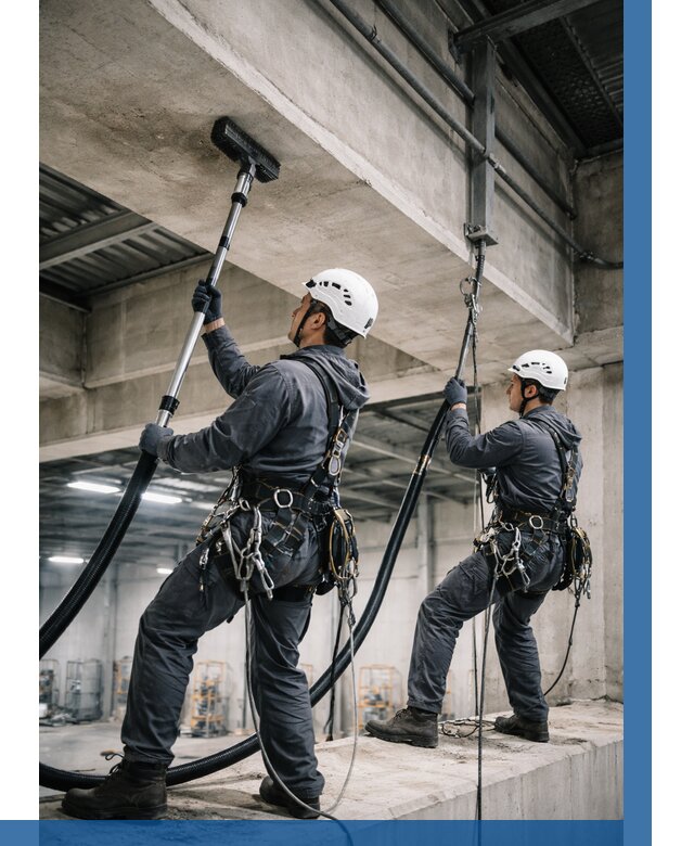 Обеспыливание потолочных конструкций в Гагарине от 260 р. |ВЫСОТНИК-Ггр