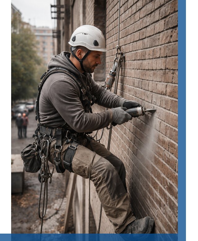 Расшивка кирпичных швов в Гагарине от 624 р. | ВЫСОТНИК-Ггр