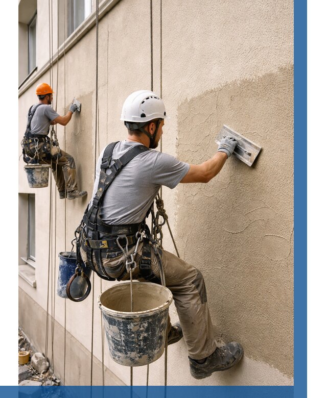 Декоративная штукатурка фасада в Гагарине от 1248 р. | ВЫСОТНИК-Ггр