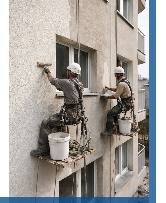 Нанесение короеда на фасад в Гагарине от 468 р. | ВЫСОТНИК-Ггр