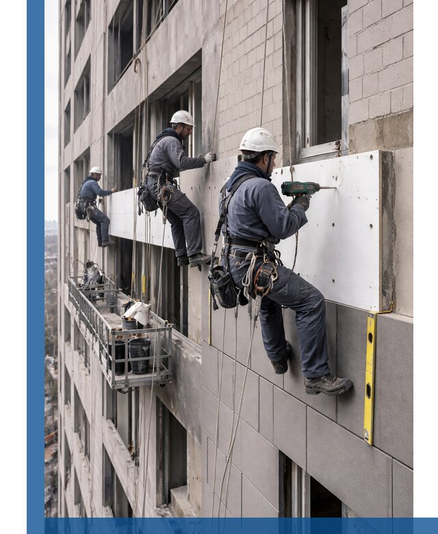 Монтаж фасадных термопанелей высокого качества в Гагарине