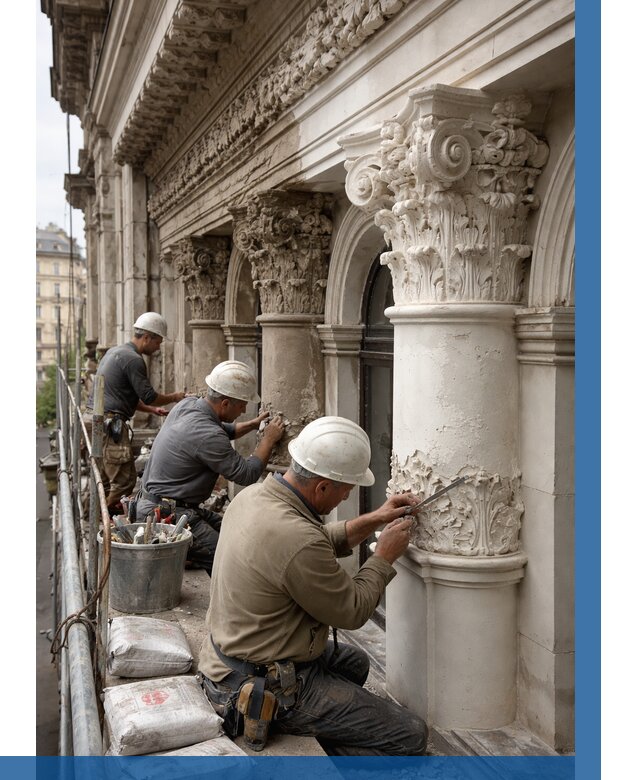 Реставрация фасадной лепнины в Гагарине от 2601 р. | ВЫСОТНИК-Ггр