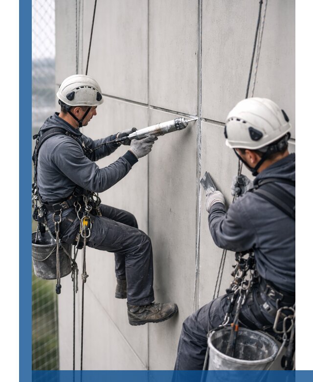 Первичная герметизация швов фасадов и кровель в Гагарине