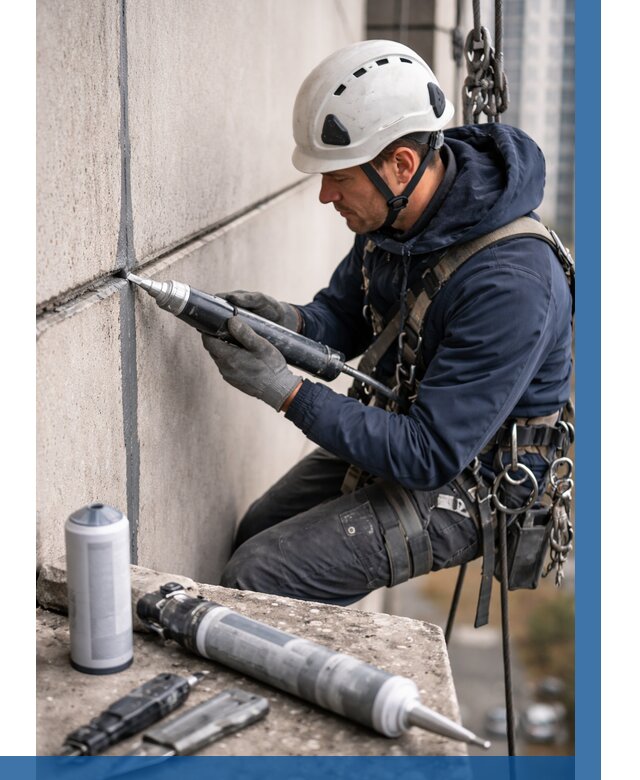 Вторичная герметизация швов в Гагарине от 468 р. | ВЫСОТНИК-Ггр