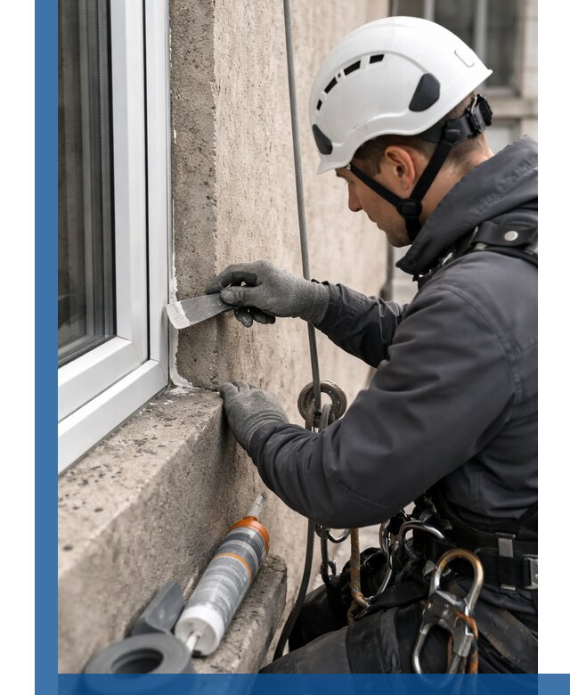 Герметизация монтажных швов окон в Гагарине с гарантией качества