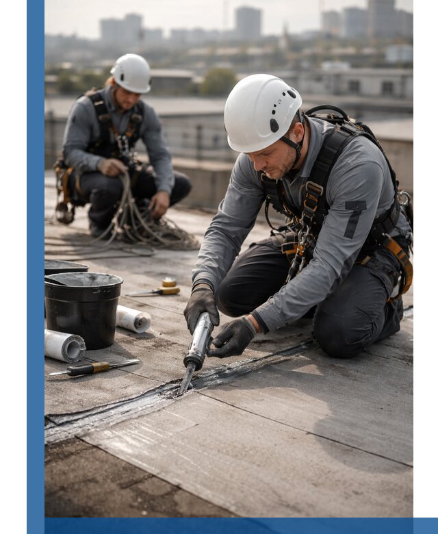 Аварийное и капитальное устранение протечек кровли в Гагарине