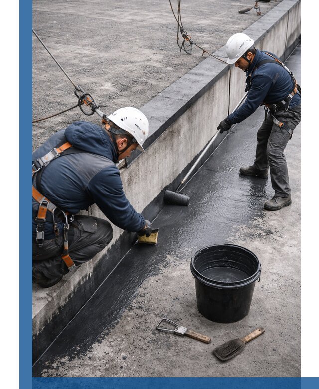 Гидроизоляция кровли жидкой резиной профессионально в Гагарине