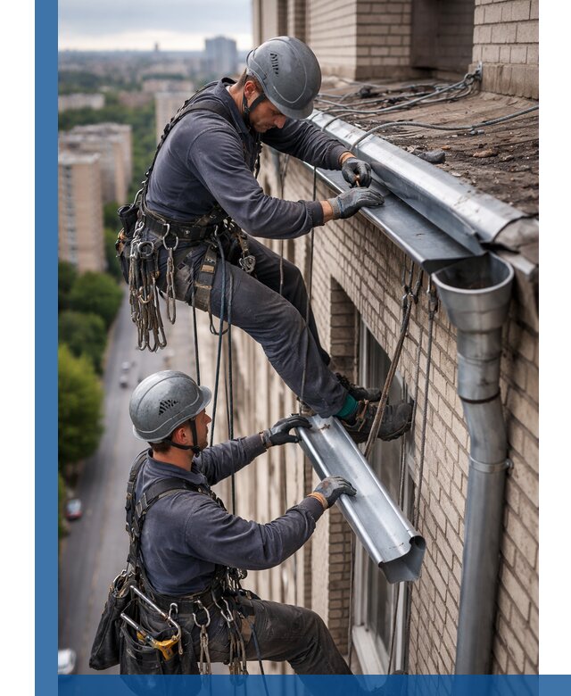 Ремонт водосточных желобов в Гагарине, быстро и качественно
