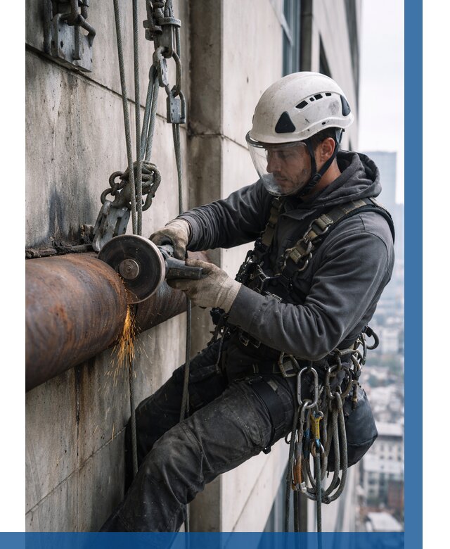 Резка металла на высоте в Гагарине по цене от 4682 р. | ВЫСОТНИК-Ггр