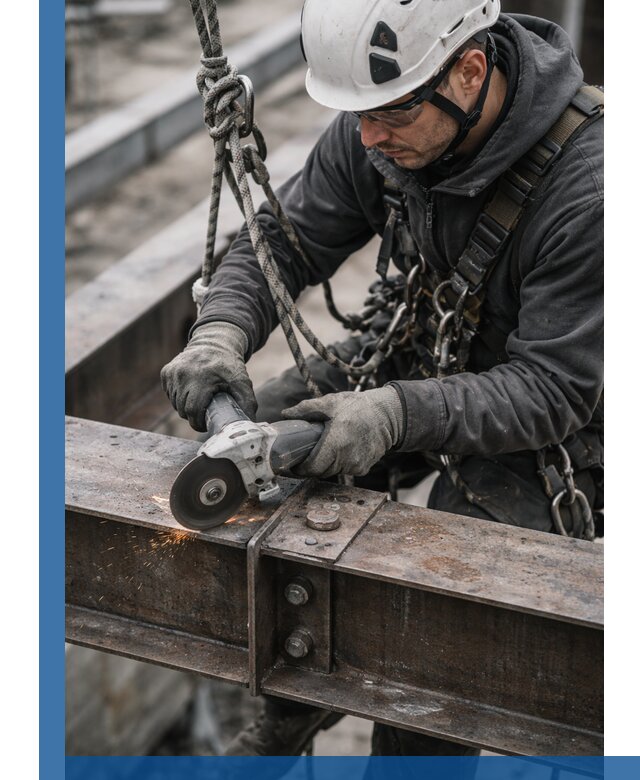 Резка металла на высоте в Гагарине для зданий и конструкций