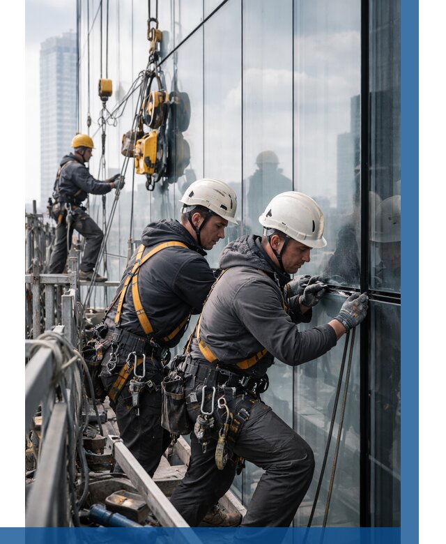 Структурное остекление фасадов в Гагарине от 9884 р. | ВЫСОТНИК-Ггр