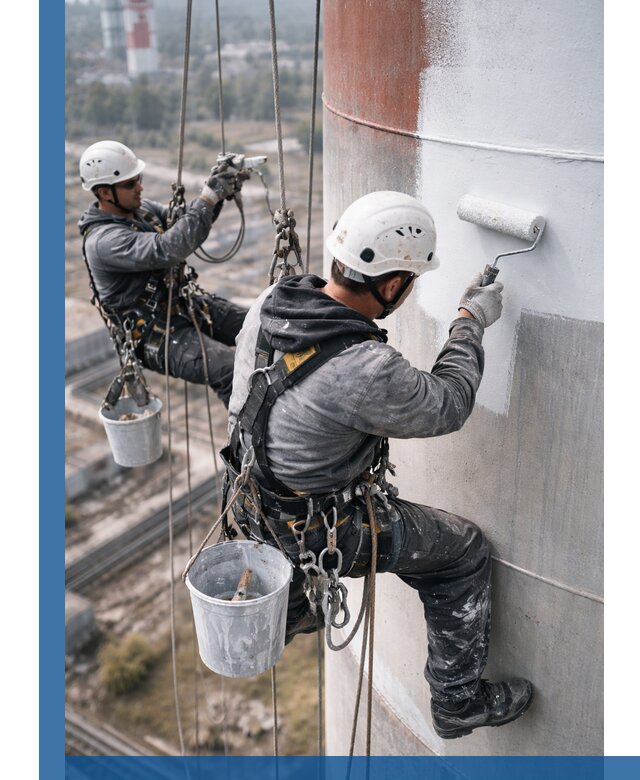 Покраска дымовых труб в Гагарине: антикоррозийная защита и восстановление
