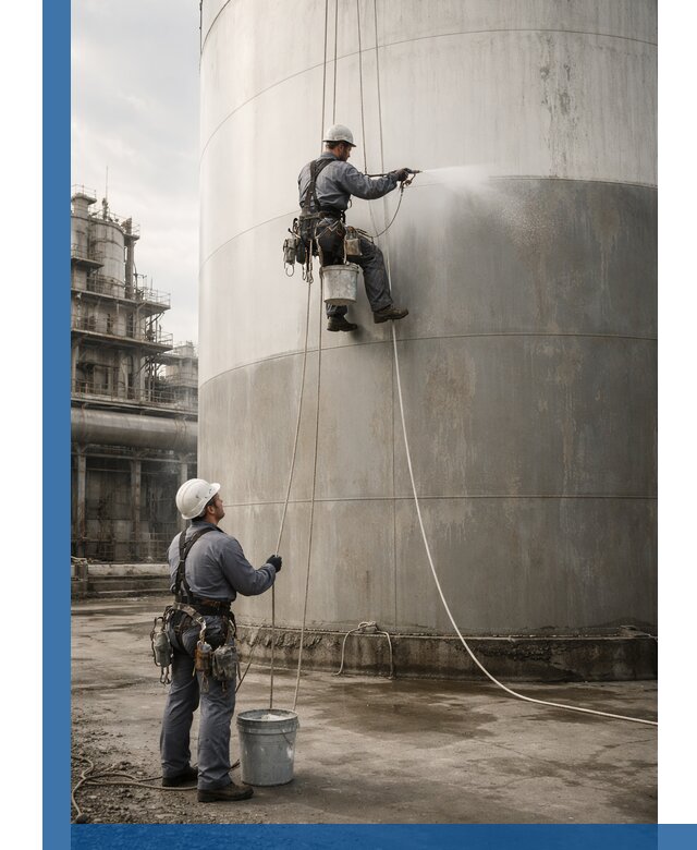 Покраска стальных резервуаров и емкостей в Гагарине профессионально