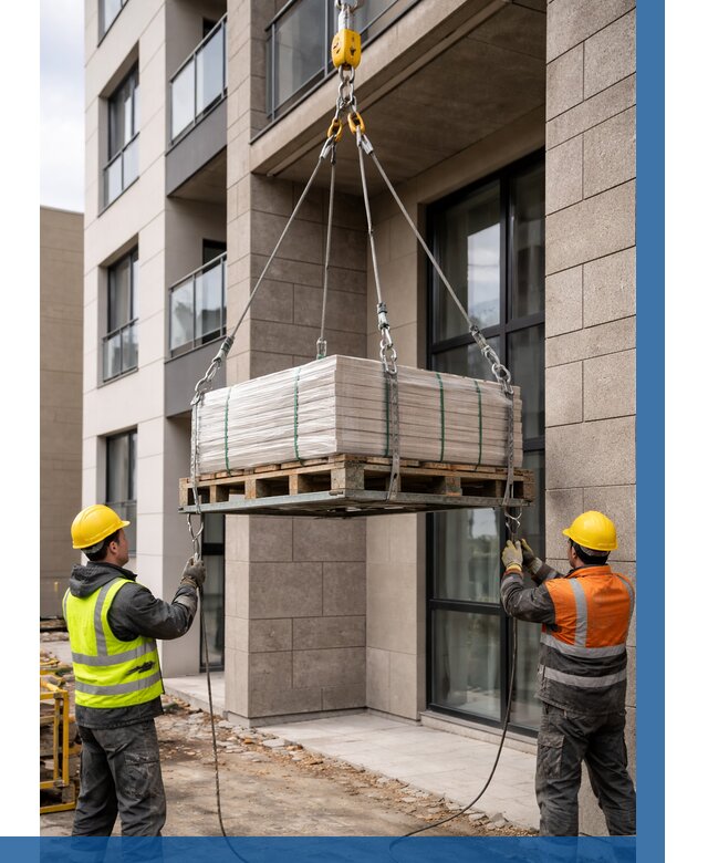 Подъем керамогранита на этаж в Гагарине от 3641 р. | ВЫСОТНИК-Ггр