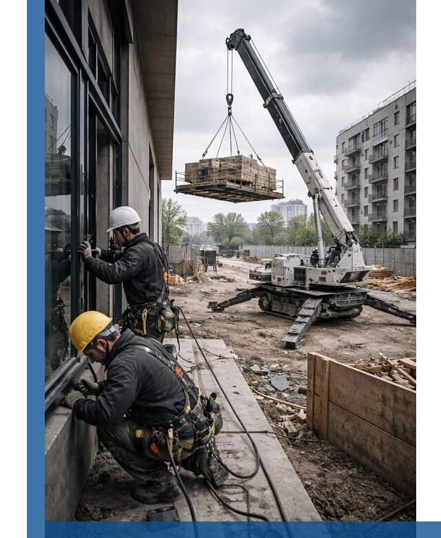 Аренда крана Пионер в Гагарине для строительных работ