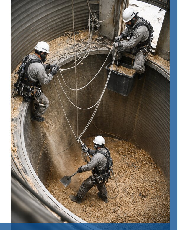 Чистка зерновых бункеров в Гагарине от 12485 р. | ВЫСОТНИК-Ггр