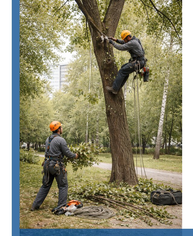 Санитарная обрезка деревьев в Гагарине, профессионально и безопасно