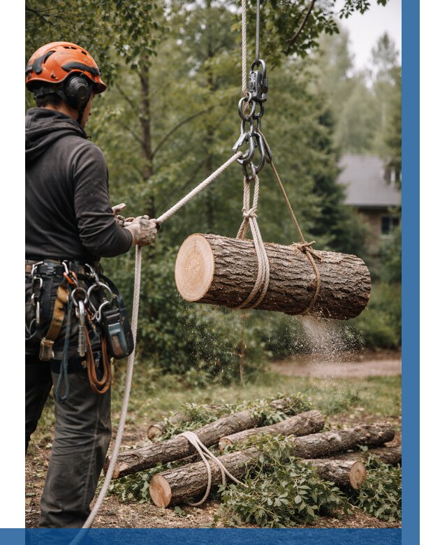 Валка деревьев частями в Гагарине от 7803 р. | ВЫСОТНИК-Ггр