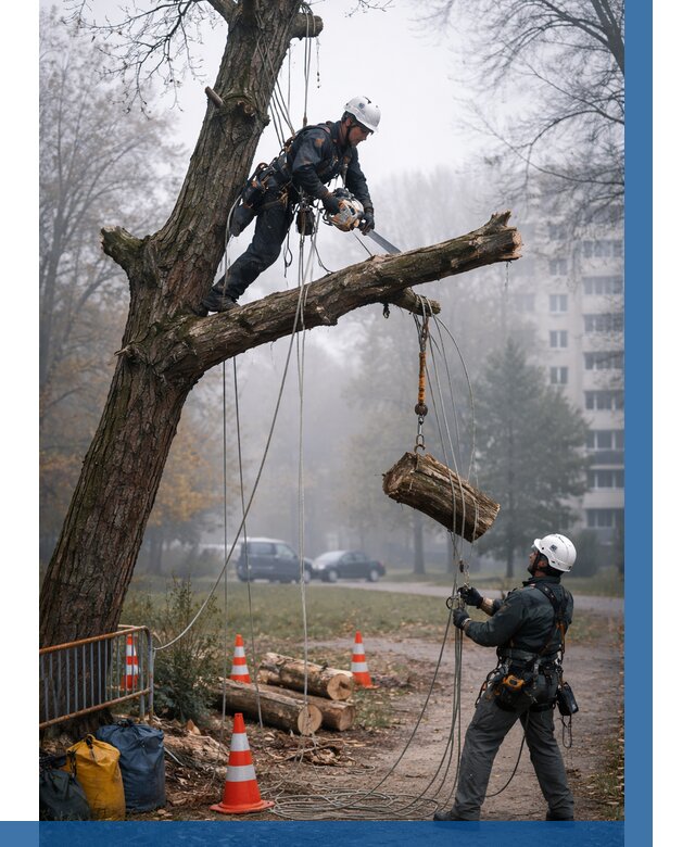 Удаление аварийных деревьев в Гагарине от 15606 р. | ВЫСОТНИК-Ггр