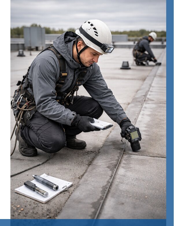 Обследование кровли на протечки в Гагарине от 4682 р. | ВЫСОТНИК-Ггр