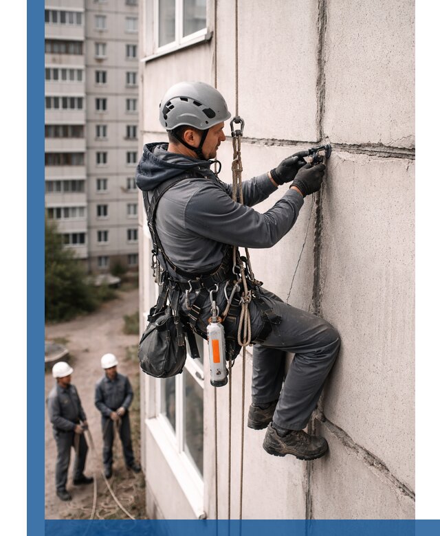 Обследование межпанельных швов и герметизация в Гагарине