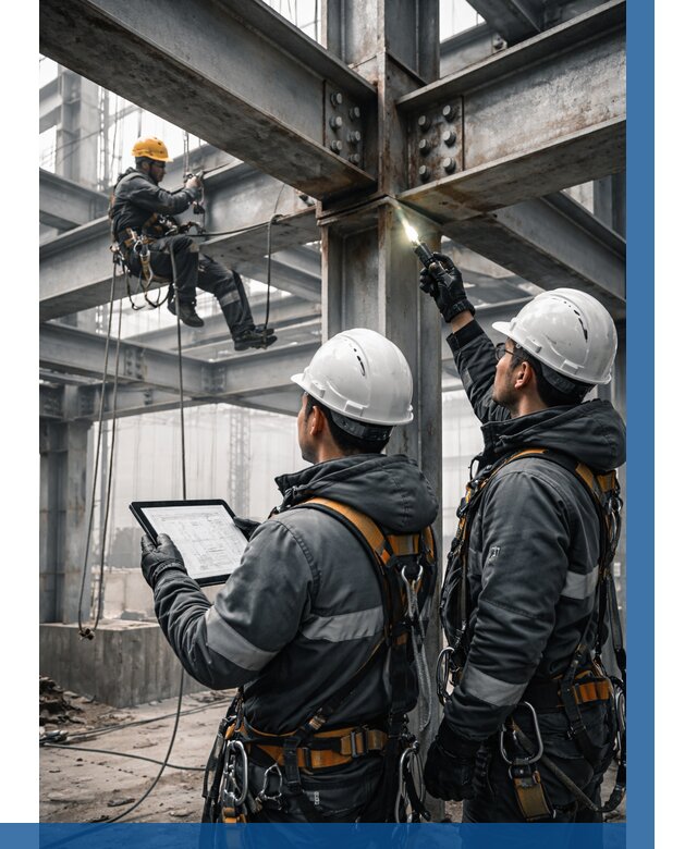 Обследование металлоконструкций в Гагарине от 5722 р. | ВЫСОТНИК-Ггр